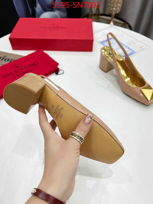 Women Shoes-Valentino,replica , ID: SN7093,$: 95USD