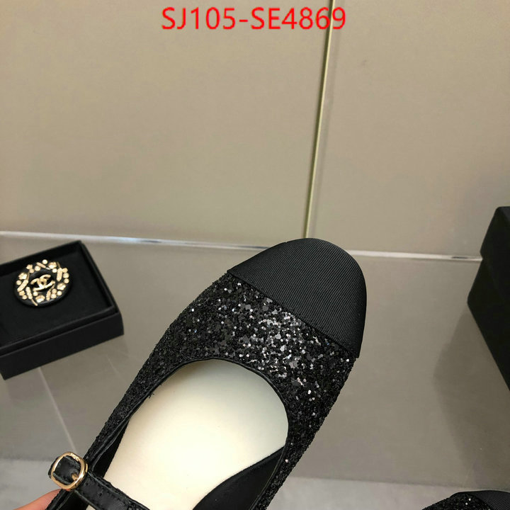 Women Shoes-Chanel,aaaaa quality replica , ID: SE4869,$: 105USD