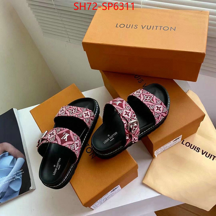 Women Shoes-LV,fake designer , ID: SP6311,$: 72USD