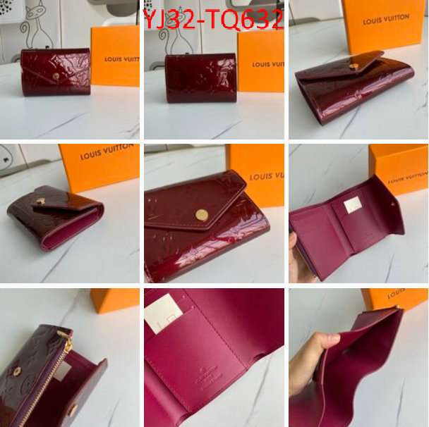 LV Bags(4A)-Wallet,ID: TQ632,$: 32USD