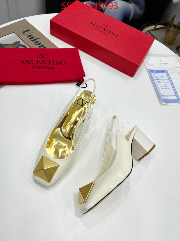 Women Shoes-Valentino,replica , ID: SN7093,$: 95USD