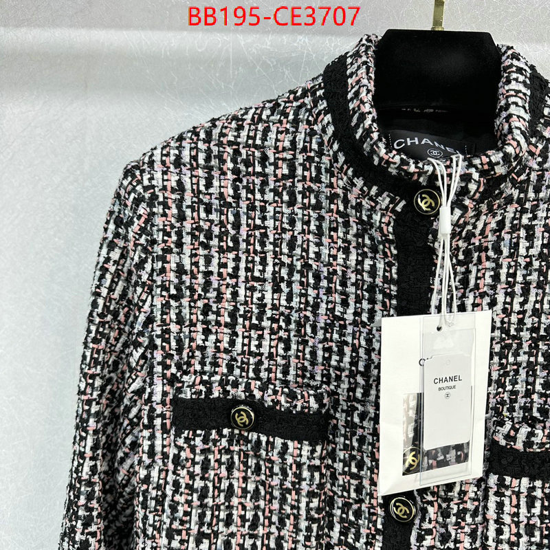 Clothing-Chanel,outlet 1:1 replica , ID: CE3707,$:195USD