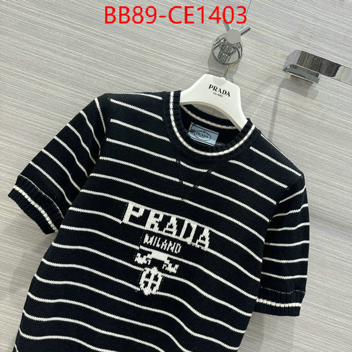 Clothing-Prada,high quality designer , ID: CE1403,$: 89USD