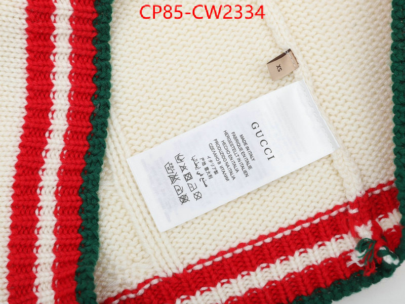 Clothing-Gucci,styles & where to buy , ID: CW2334,$: 85USD