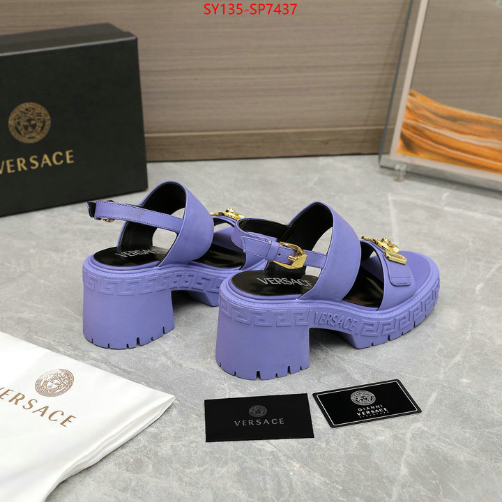 Women Shoes-Versace,fake designer , ID: SP7437,$: 135USD