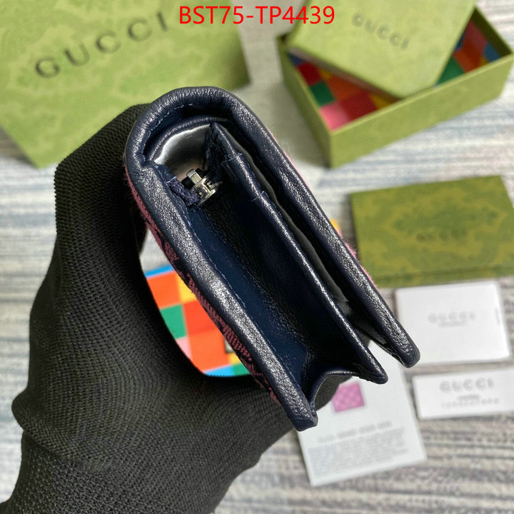 Gucci Bags(TOP)-Wallet-,ID: TP4439,$: 75USD