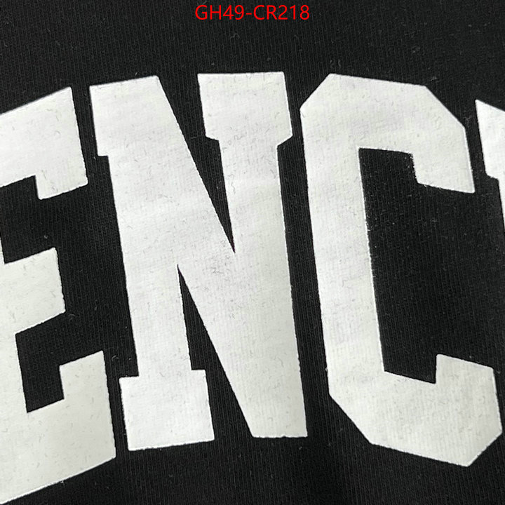 Clothing-Givenchy,buy best quality replica ,ID: CR218,$: 49USD