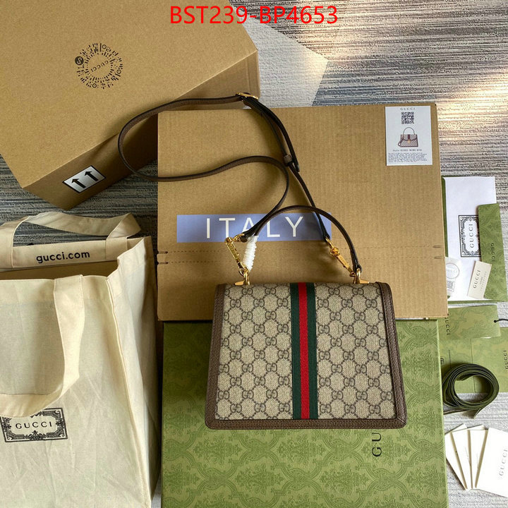 Gucci Bags(TOP)-Diagonal-,ID: BP4653,$: 239USD