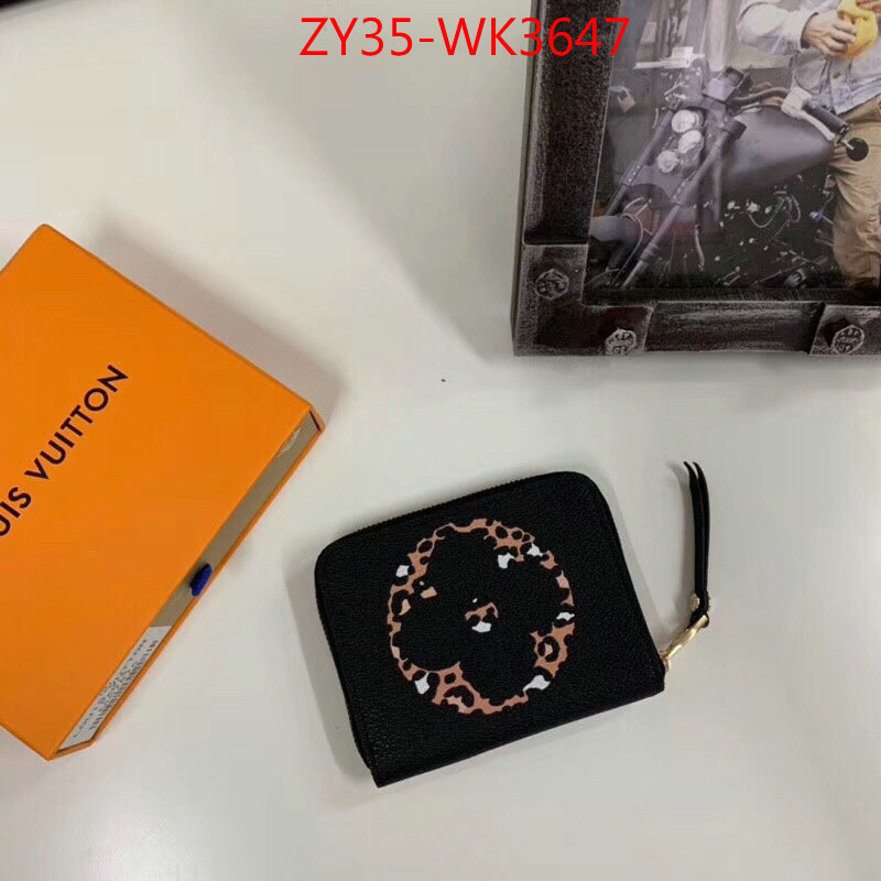 LV Bags(4A)-Wallet,ID: WK3647,$:35USD