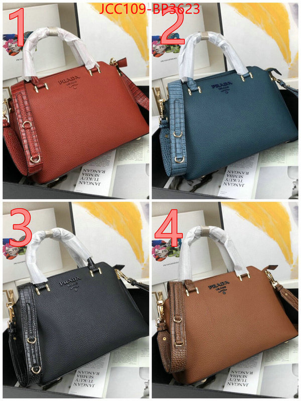 Prada Bags(4A)-Handbag-,buy best quality replica ,ID: BP3623,$: 109USD