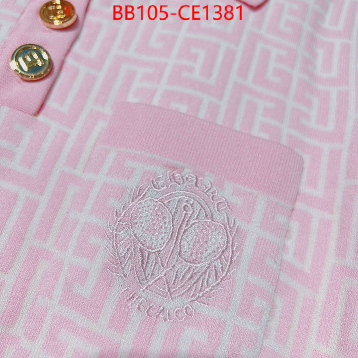 Clothing-Fendi,perfect , ID: CE1381,$: 105USD