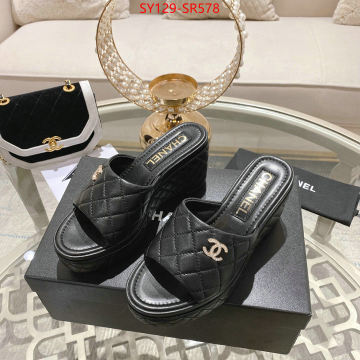 Women Shoes-Chanel,replica , ID: SR578,$: 129USD