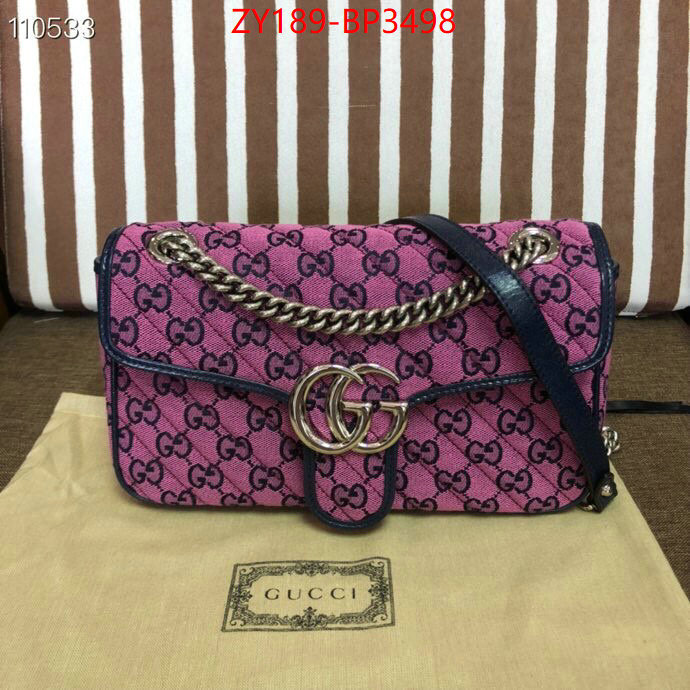 Gucci Bags(TOP)-Marmont,ID: BP3498,$: 189USD