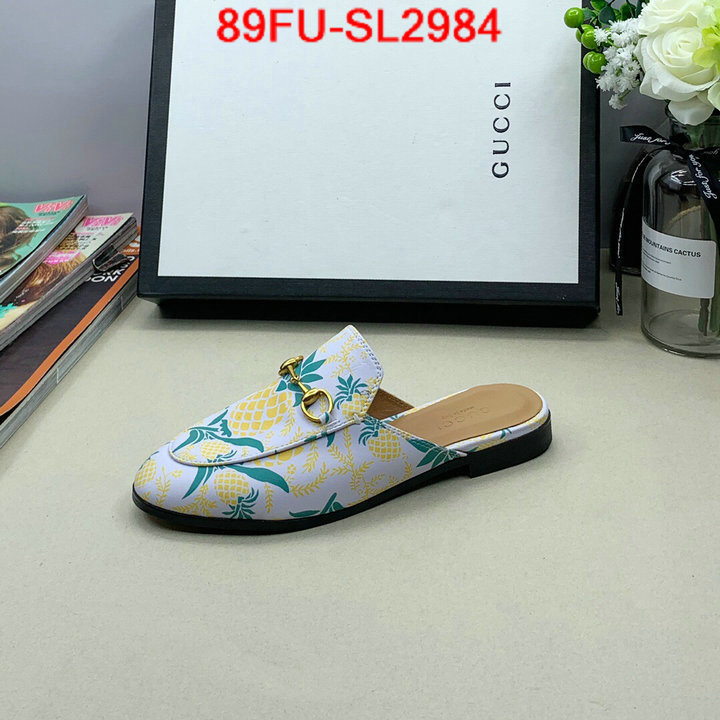 Women Shoes-Gucci,fake designer , ID: SL2984,$: 89USD