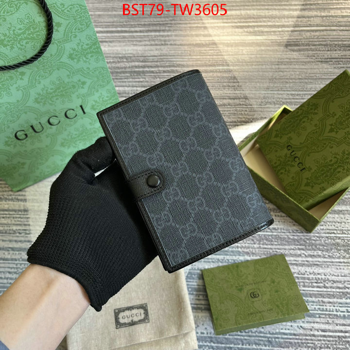 Gucci Bags(TOP)-Wallet-,aaaaa+ replica designer ,ID: TW3605,$: 79USD