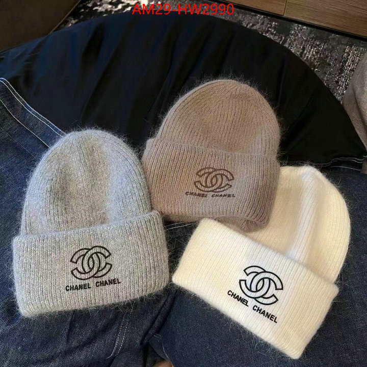 Cap (Hat)-Chanel,is it illegal to buy , ID: HW2990,$: 29USD