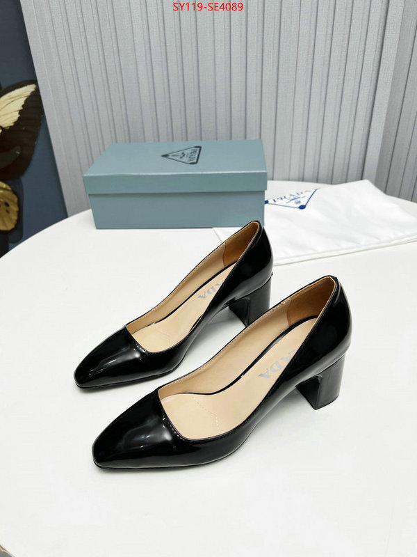 Women Shoes-Prada,the highest quality fake , ID: SE4089,$: 119USD