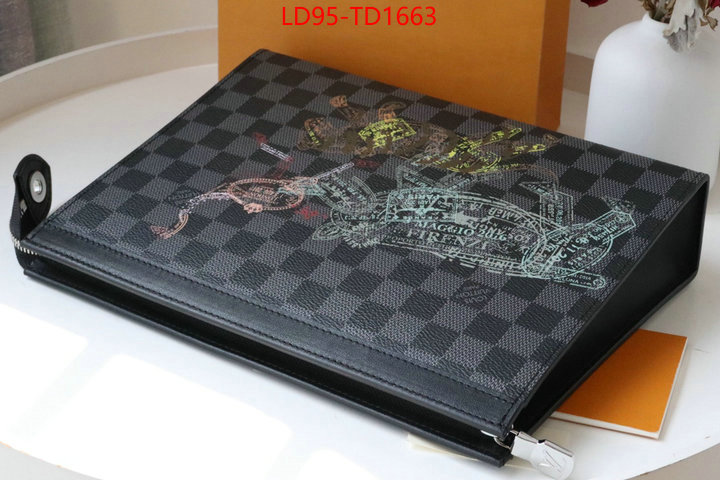 LV Bags(TOP)-Wallet,ID: TD1663,$: 95USD