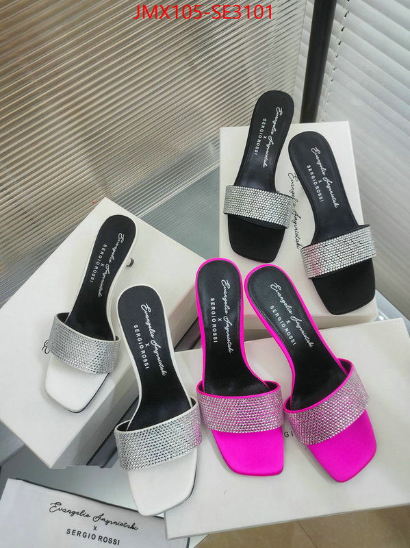 Women Shoes-Sergio Rossi,perfect quality ,perfect quality , ID: SE3101,$: 105USD