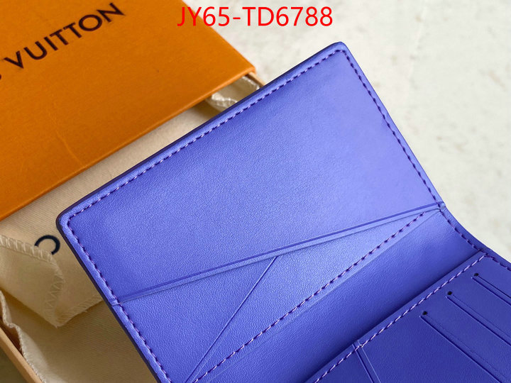 LV Bags(TOP)-Wallet,ID: TD6788,$: 65USD