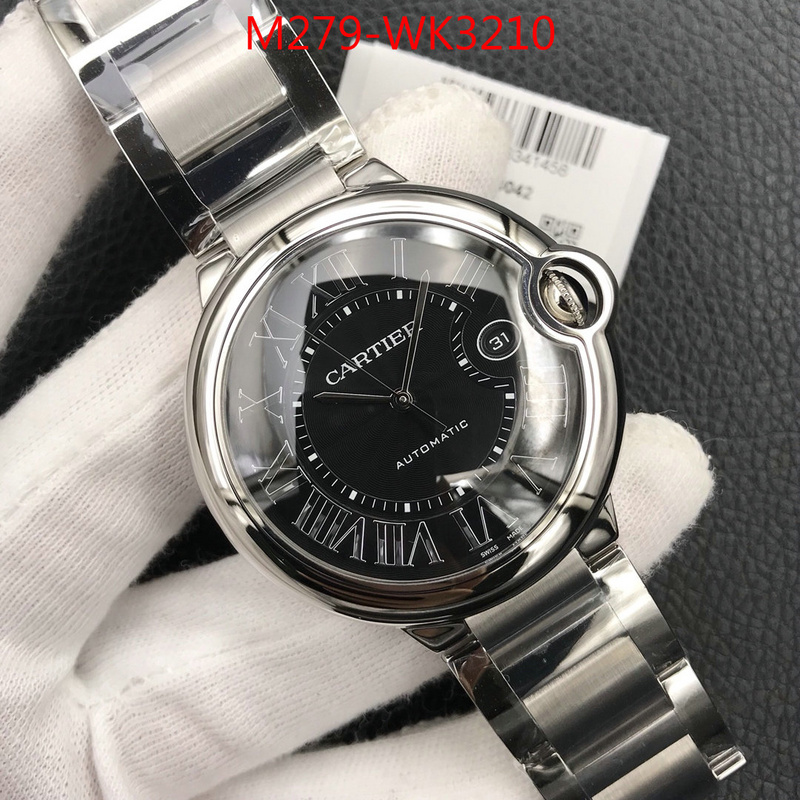 Watch(TOP)-Cartier,high quality 1:1 replica , ID: WK3210,$:279USD