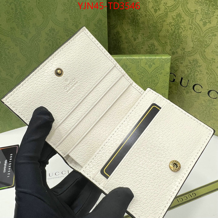 Gucci Bags(4A)-Wallet-,aaaaa+ class replica ,ID: TD3546,$: 45USD