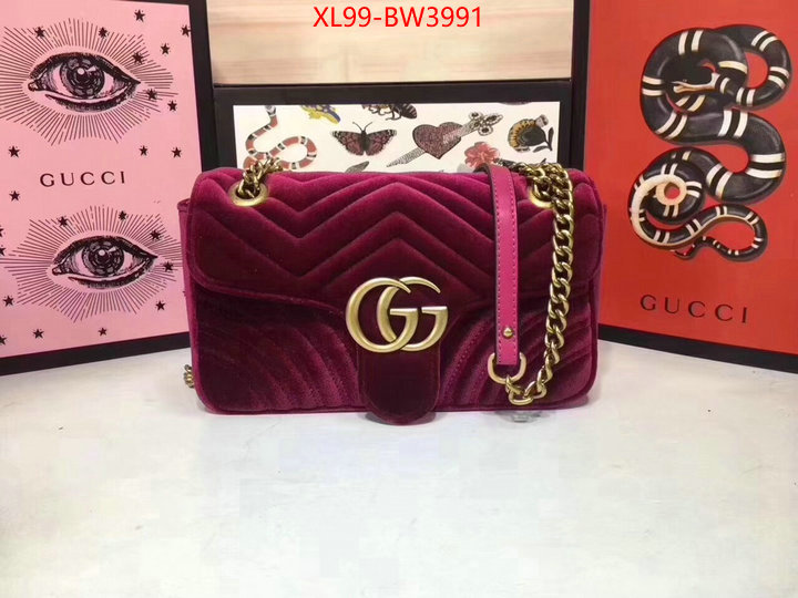 Gucci Bags(4A)-Marmont,2023 replica ,ID: BW3991,$: 99USD