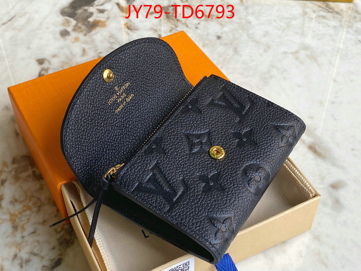 LV Bags(TOP)-Wallet,ID: TD6793,$: 79USD