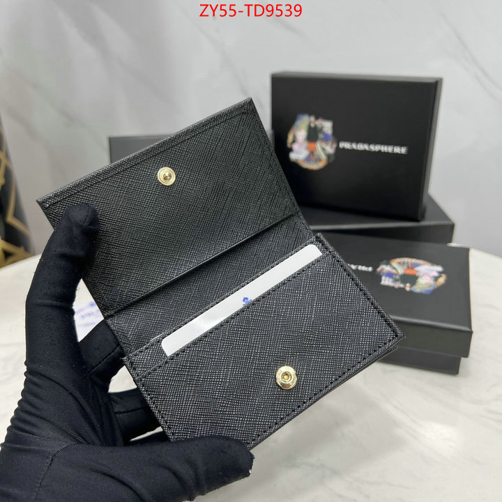 Prada Bags(4A)-Wallet,buy 2023 replica ,ID: TD9539,$: 55USD