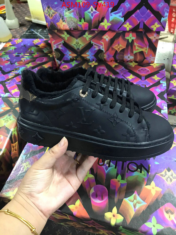 Women Shoes-LV,aaaaa+ class replica , ID: SV419,$:109USD