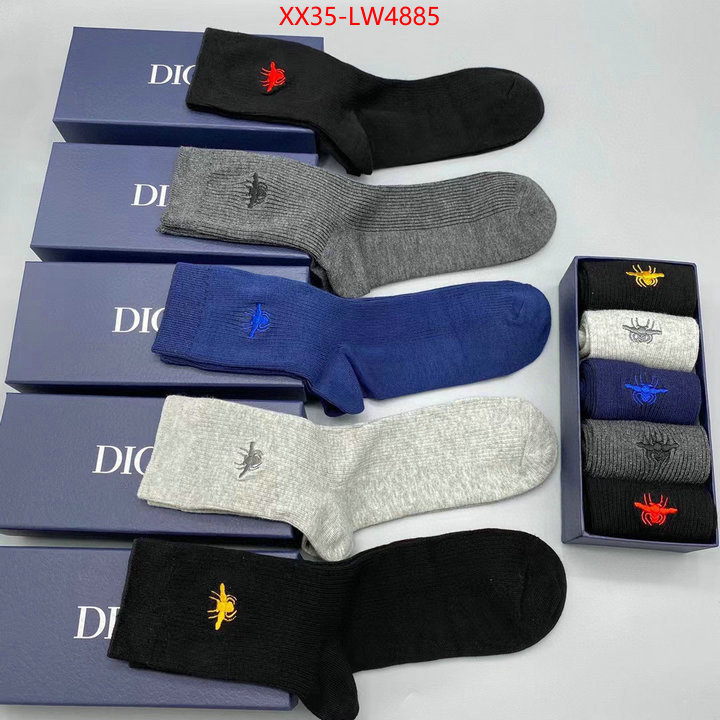 Sock-Dior,online from china designer , ID: LW4885,$: 35USD