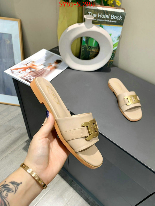 Women Shoes-Tods,buy cheap replica ,designer high replica , ID: SD985,$: 85USD