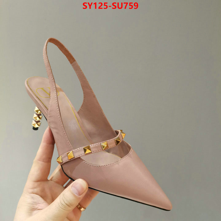 Women Shoes-Valentino,perfect replica , ID: SU759,$: 125USD