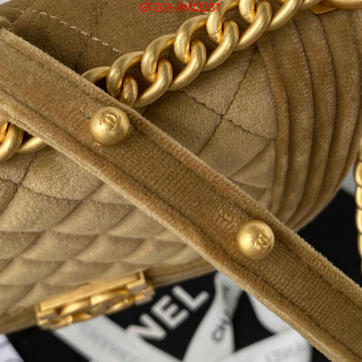 Chanel Bags(TOP)-Diagonal-,ID: BW2231,$: 209USD