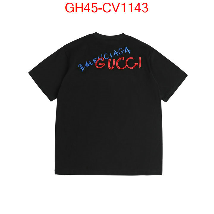 Clothing-Balenciaga,what's the best place to buy replica , ID: CV1143,$: 45USD