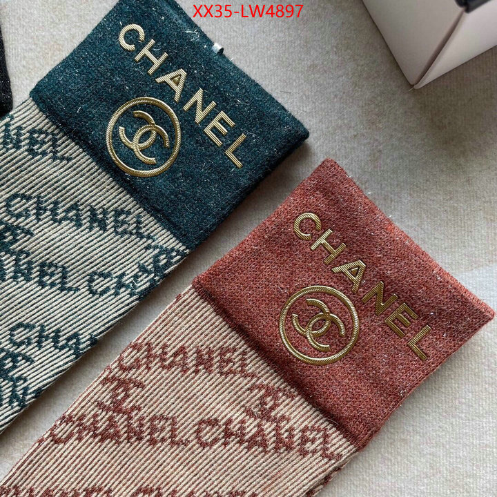 Sock-Chanel,aaaaa quality replica , ID: LW4897,$: 35USD