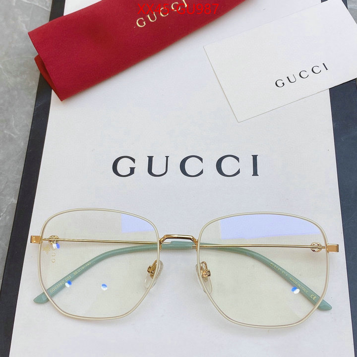 Glasses-Gucci,replicas , ID: GU987,$: 45USD