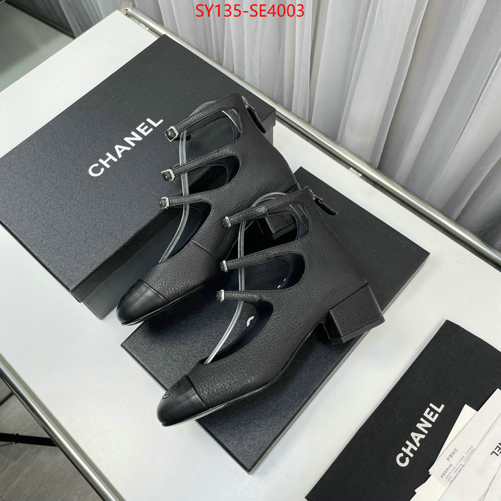 Women Shoes-Chanel,high quality replica designer , ID: SE4003,$: 135USD