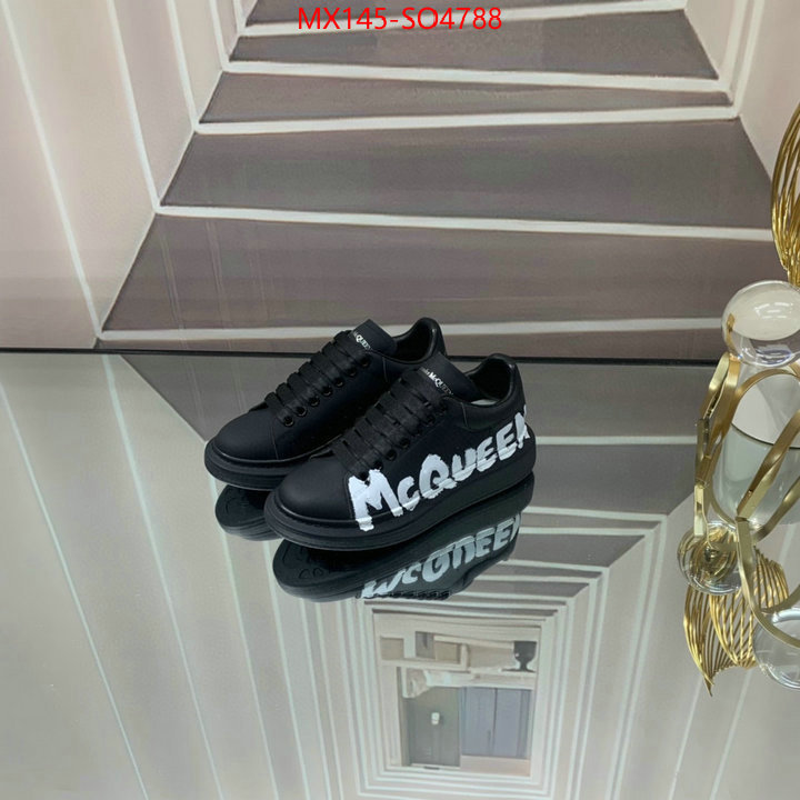 Men Shoes-Alexander McQueen,top perfect fake , ID: SO4788,$: 145USD