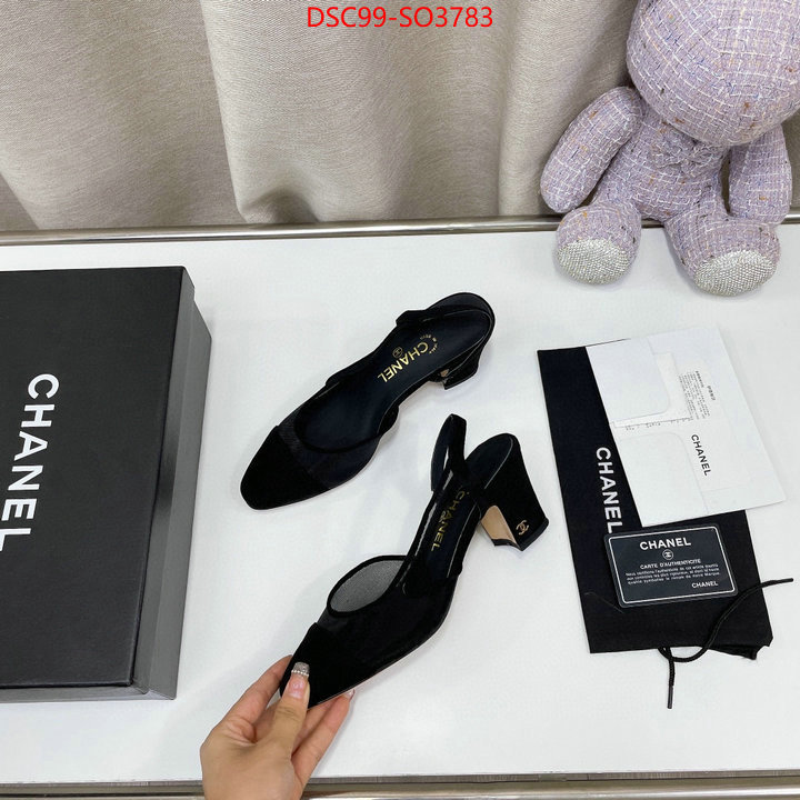 Women Shoes-Chanel,high quality designer replica , ID: SO3783,$: 99USD