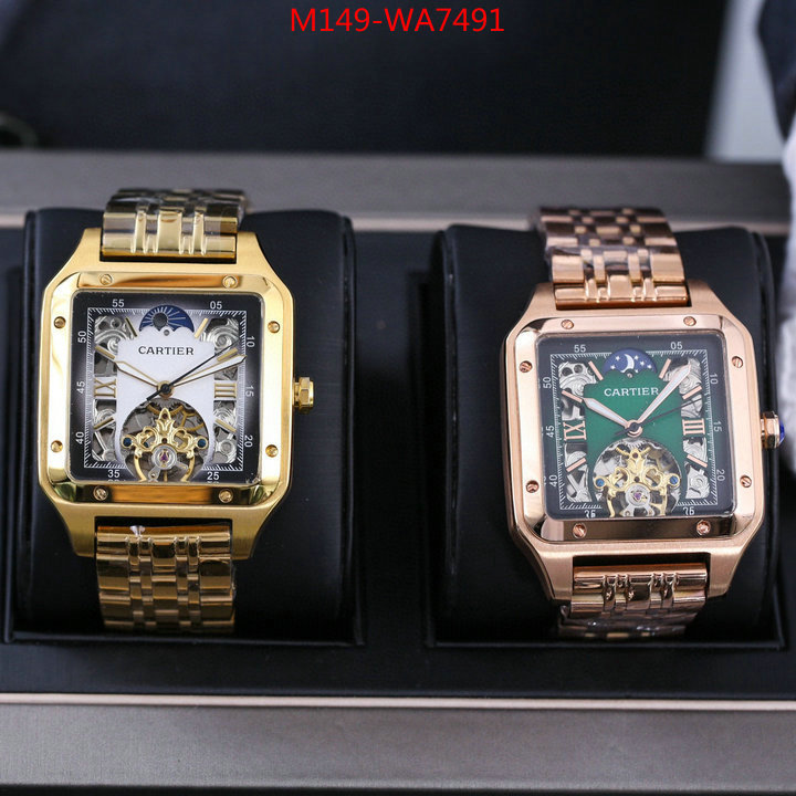 Watch(4A)-Cartier,cheap high quality replica , ID: WA7491,$: 149USD