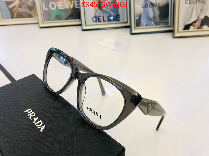 Glasses-Prada,high quality 1:1 replica , ID: GW5303,$: 45USD