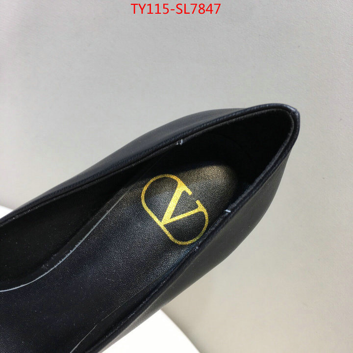 Women Shoes-Valentino,shop cheap high quality 1:1 replica , ID: SL7847,$: 115USD