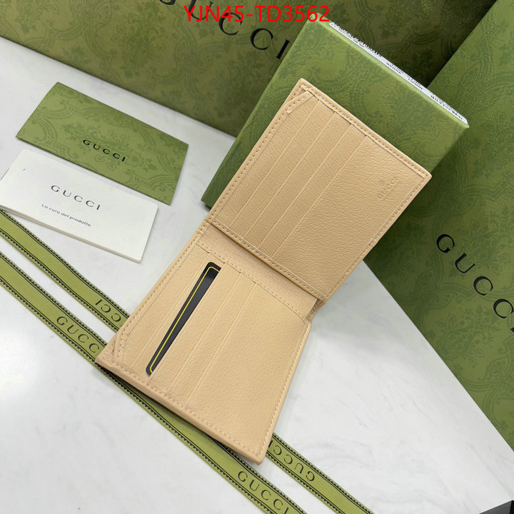 Gucci Bags(4A)-Wallet-,copy aaaaa ,ID: TD3562,$: 45USD