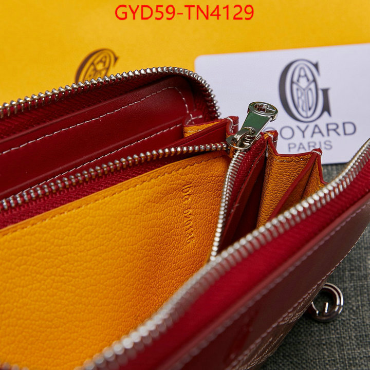 Goyard Bags(4A)-Wallet,aaaaa replica designer ,ID: TN4129,$: 59USD