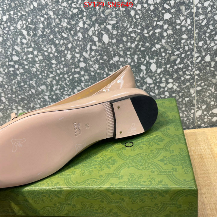 Women Shoes-Gucci,7 star quality designer replica , ID: SN5649,$: 129USD