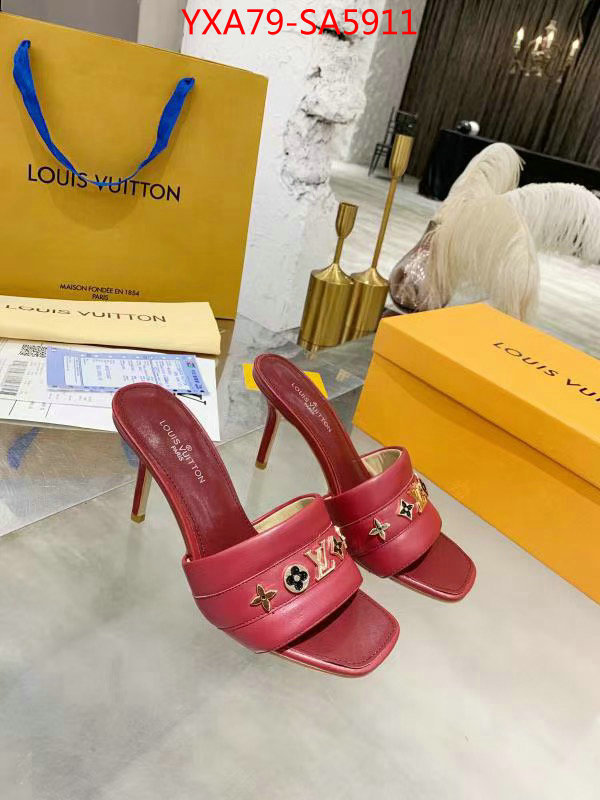 Women Shoes-LV,wholesale imitation designer replicas , ID: SA5911,$: 79USD