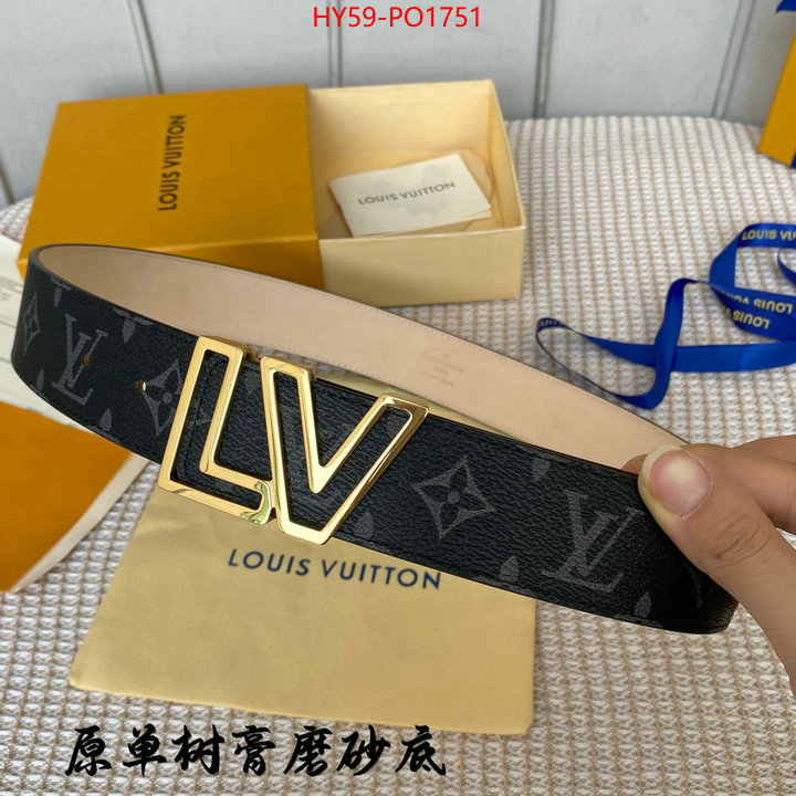 Belts-LV,perfect quality designer replica , ID: PO1751,$: 59USD