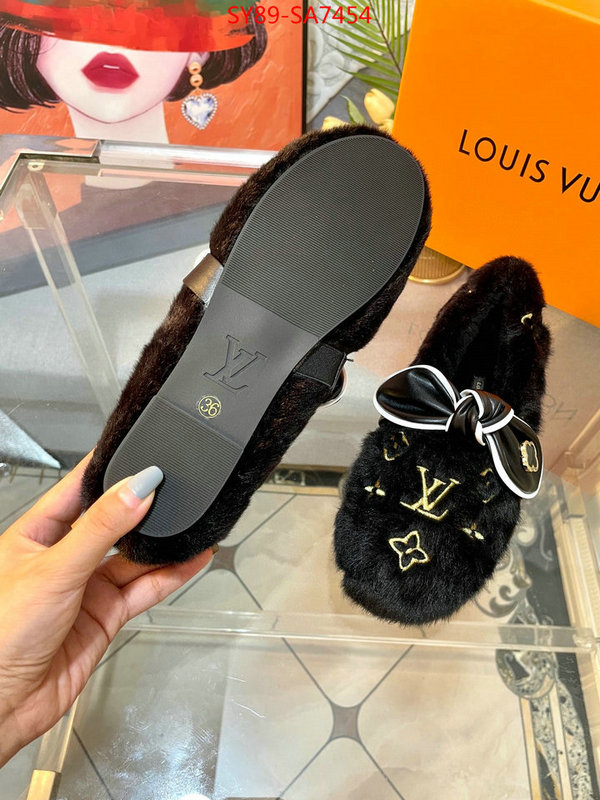 Women Shoes-LV,found replica , ID: SA7454,$: 89USD