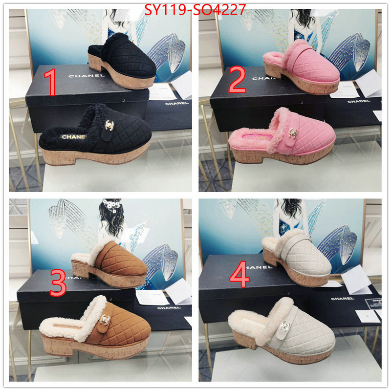 Women Shoes-Chanel,top fake designer , ID: SO4227,$: 119USD